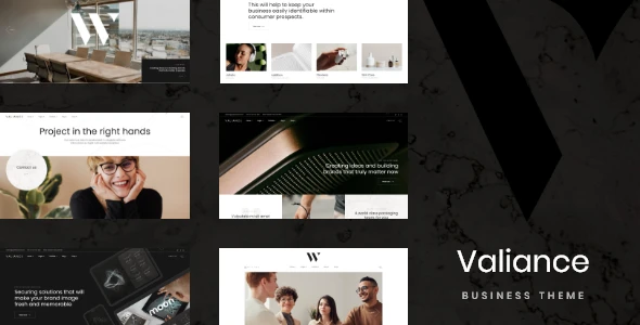Valiance – Business Consulting WordPress Theme