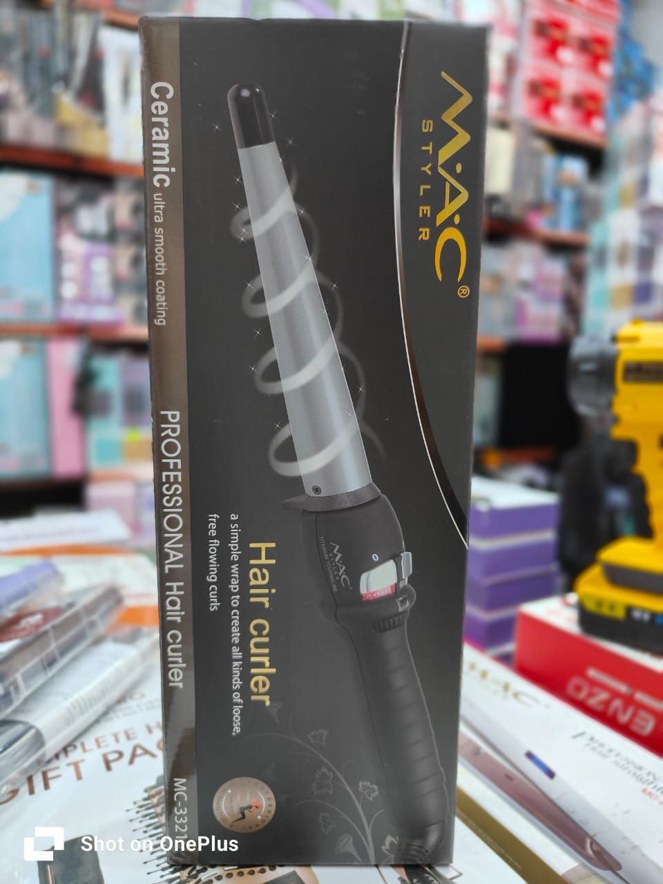 Mac Styler Boucleur Conique 12-25 MM- NOIR