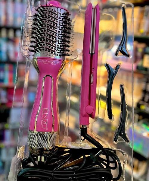 Pack Enzo brosse + lisseur